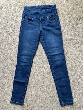 Jag Jeans Women's Skinny Stretch Estelle High Rise Jeans in Dark Blue